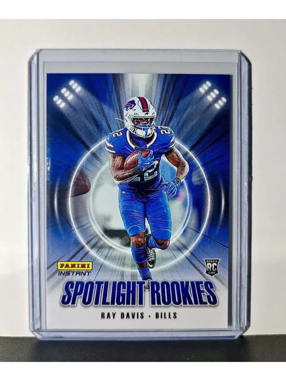 Ray Davis Rookie 2024 Panini Spotlight Rookies NFL #10 Football Bills 1 of 1426